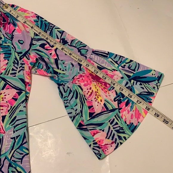 Lilly Pulitzer womens Sz small floral dress - Picture 4 of 8